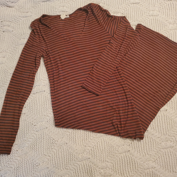 Mimi Maternity Long Sleeve Rib Knit Dress,  size S - Picture 2 of 4